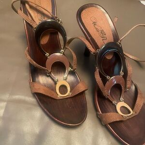 Brown Strappy Sandals